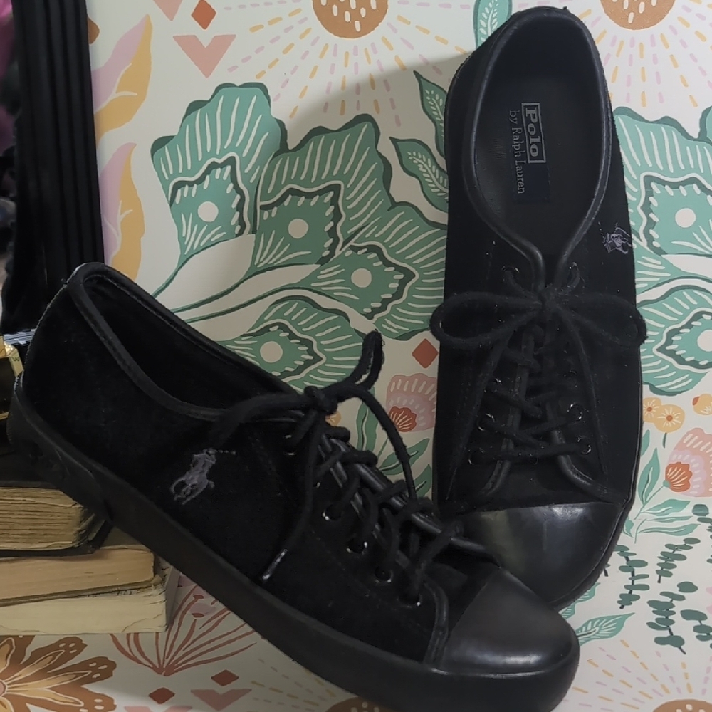 Polo by Ralph Lauren Women's Black Sneakers